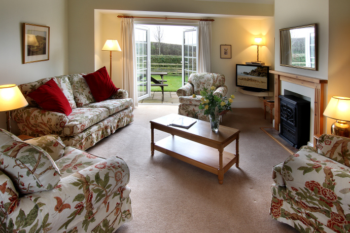 Sitting Room, Curlew Cottage, Northumberland Sitting Room