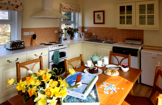 Kitchen, Oystercatcher Cottage, Northumberland Kitchen