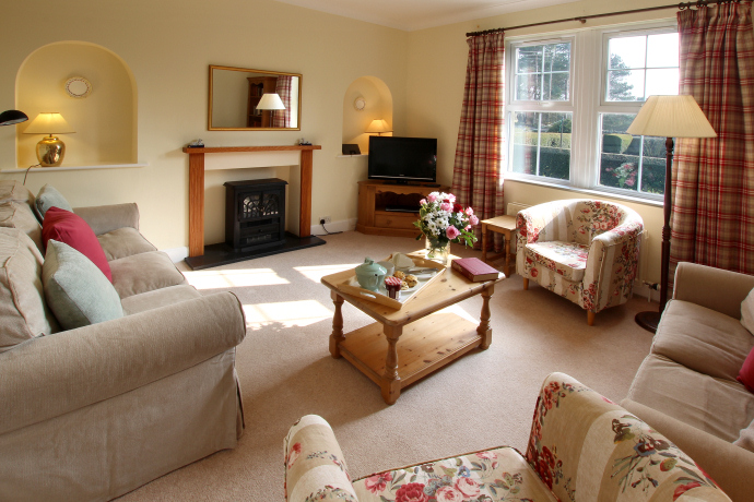 Sitting Room, Oystercatcher Cottage, Northumberland Sitting Room