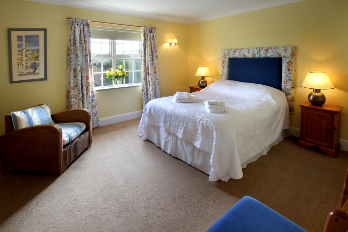 Double Bedroom, Puffin Cottage, Northumberland Double Bedroom