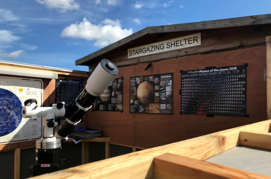 Star-Gazing Shelter, Outchester & Ross Farm Holiday Cottages, Northumberland Star-Gazing Shelter