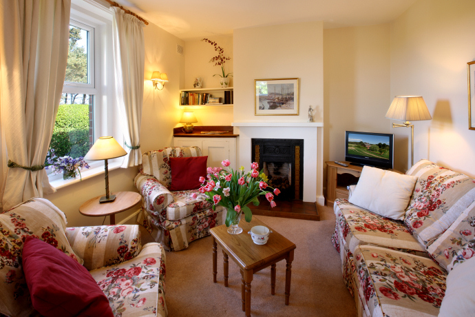 Sitting Room, West Coastguard Cottage, Northumberland Sitting Room
